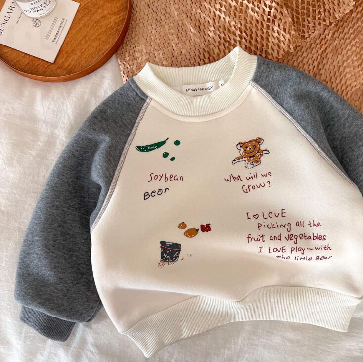 2023★秋冬新作★韓国風子供服★トレーナー★厚手★80-140CM