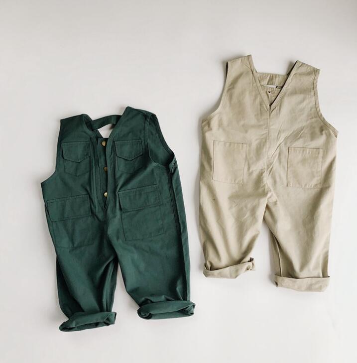 2023★春秋新作★韓国風子供服★サロペット★2色80-130CM