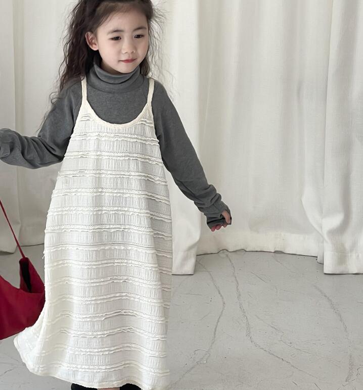 2023★春秋新作★韓国風子供服★ワンピース★90-140CM