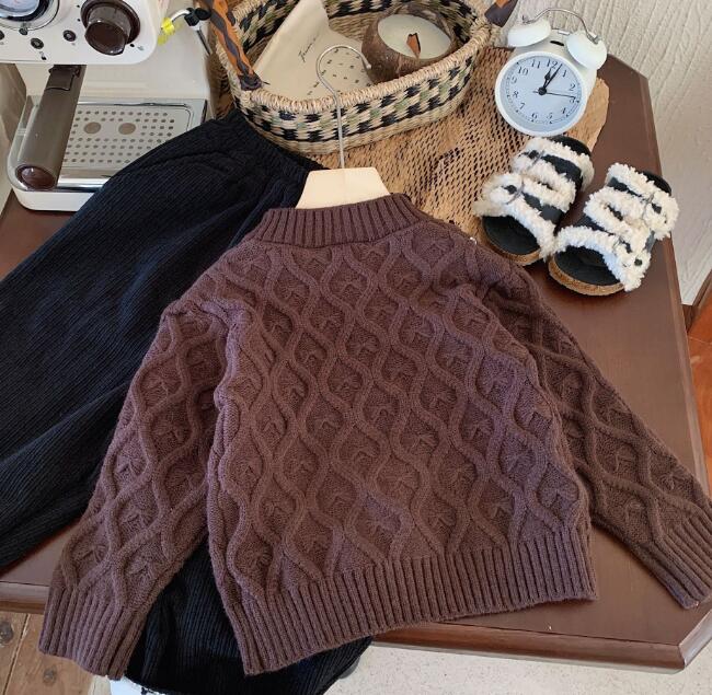 子供服★トップス★ニット★セーター★韓国風子供服★キッズ★男女兼用★90-140CM