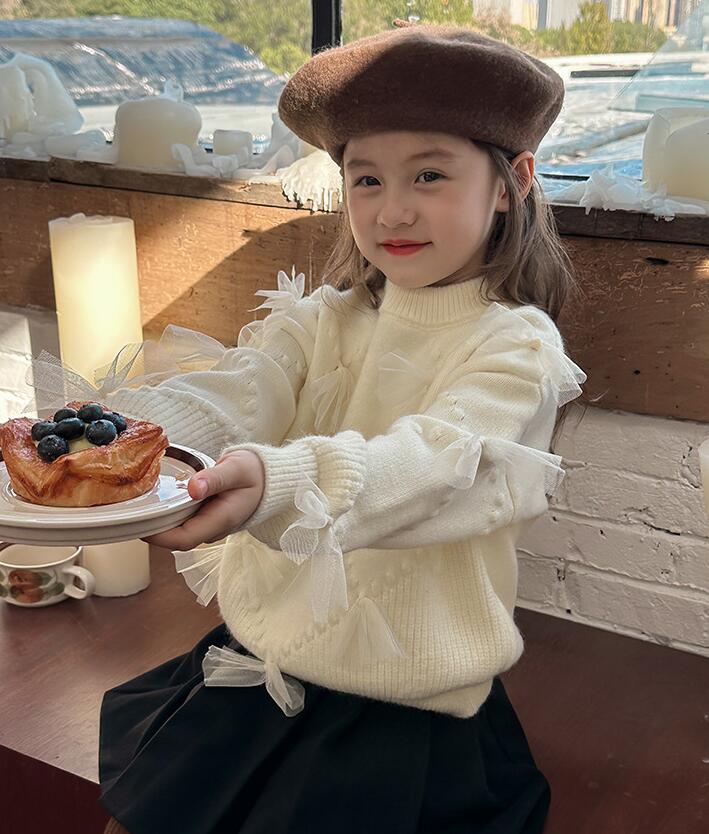 2024★秋冬新作★韓国風子供服★セーター★2色90-150CM