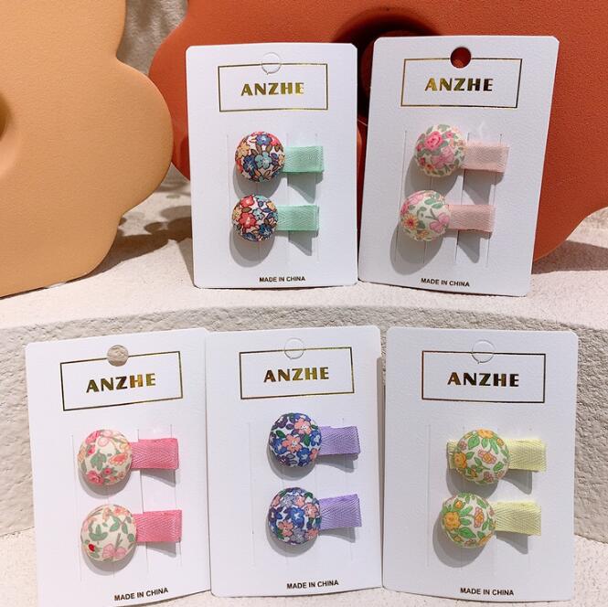 髪飾り★まとめ髪用★ヘアアクセサリー★子供用★キッズ★ヘアピン★2枚入り★多色