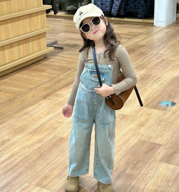 2024新品★子供服 　トップス&サロペット分けて販売★90-140cm★
