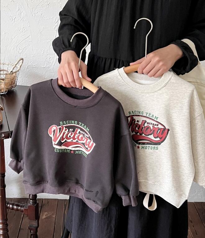 2024★春秋新作★韓国風子供服★トレーナー★2色80-130CM