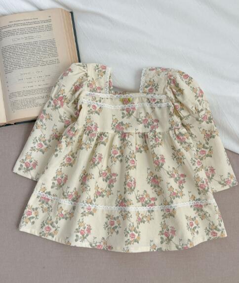 「2024」子供服★ワンピース★長袖★韓国風子供服★ベビー★可愛い★73-110CM