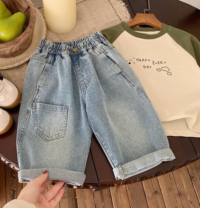 2024春★子供服 　デニムズボン★80-130cm★