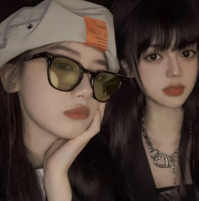 2024★色眼鏡★大人向け★サングラス★紫外線防止★13色