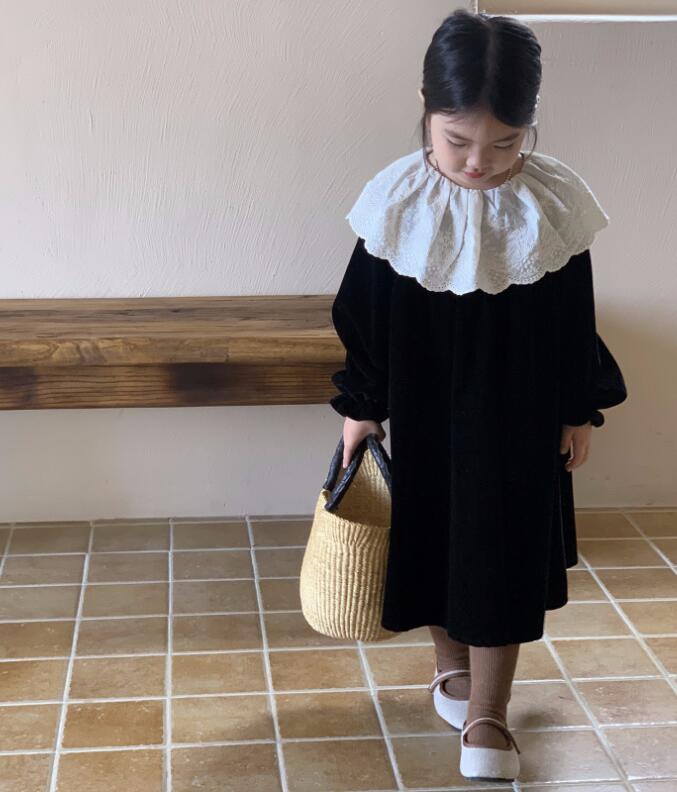 2024★春秋新作★韓国風子供服★ワンピース★90-130CM