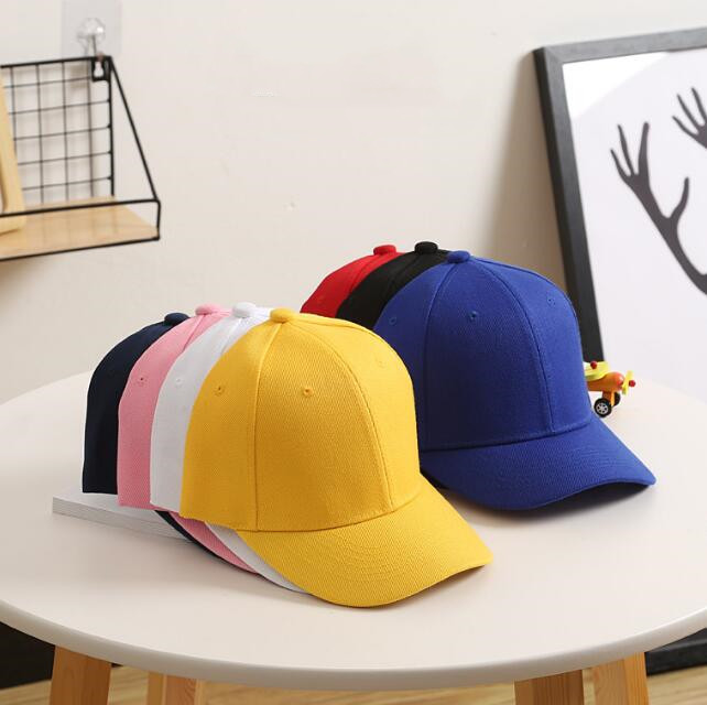 子供用★帽子★キャップ★野球帽★キッズ★男女兼用★カジュアル★無地★7色