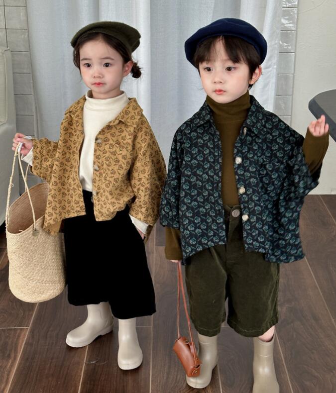 2024年新品★子供服　トップス　シャツ★80-140cm★2色