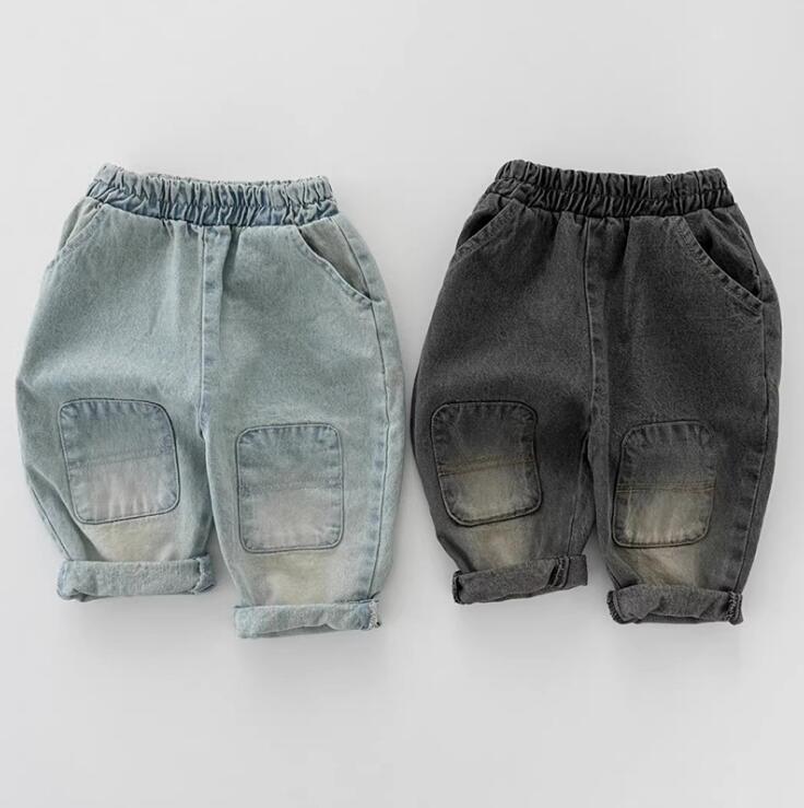 2024★春秋新作★韓国風子供服★ジーンズ★2色80-130CM