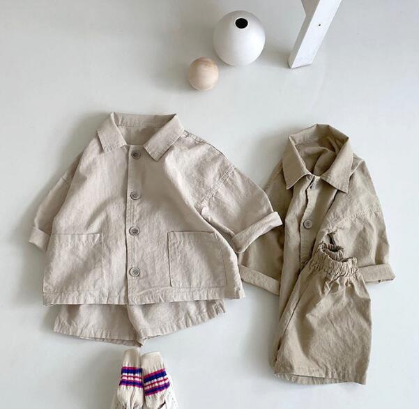 子供服★トップス+パンツ★セットアップ★韓国子供服★キッズ★男女兼用★2色★70-120CM