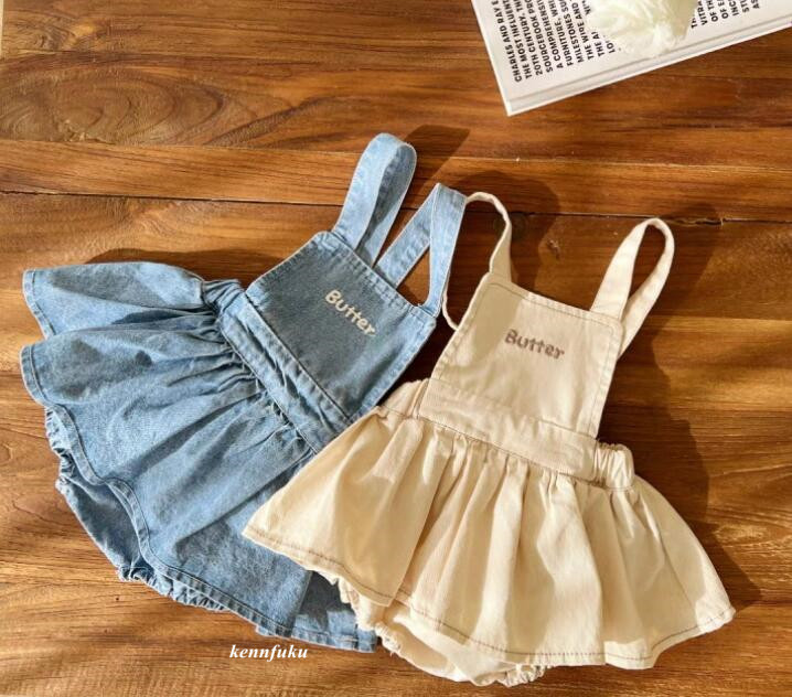 2024新品★子供服　サロペットワンピース　ロンパース★66-90cm★2色