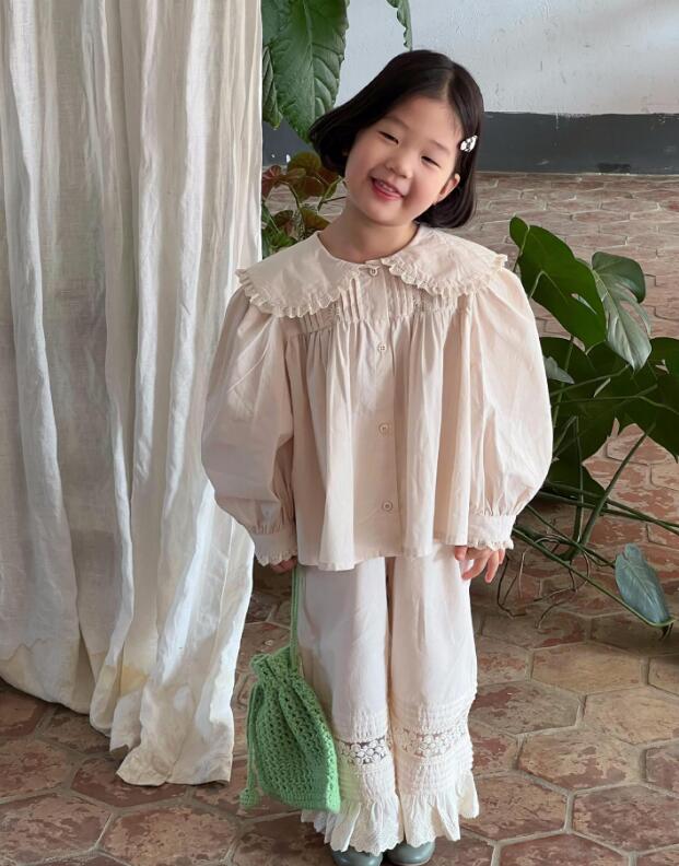 2024夏新品J★子供服　トップス+ズボン　セット★80-140cm★