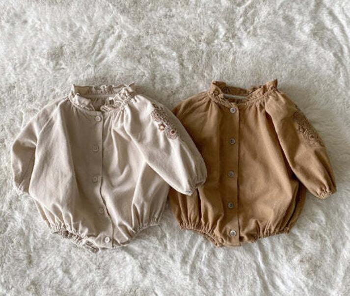 2024新品★子供服　ロンパース★66-90cm★2色