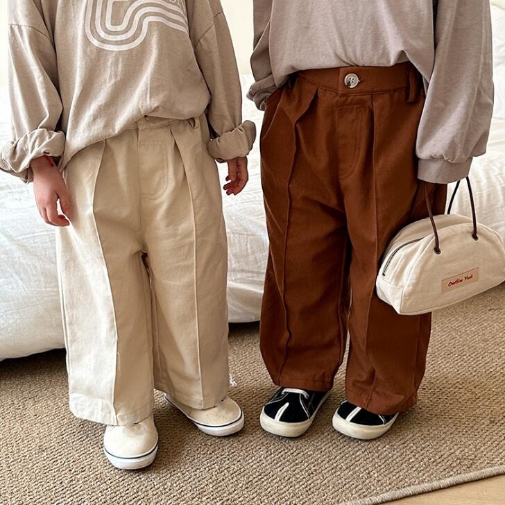 2024★春秋新作★韓国風子供服★ズボン★2色80-150CM