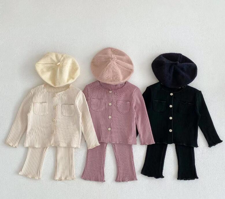 2024★春秋新作★韓国風子供服★トップス+ズボン2セット★3色73-120CM