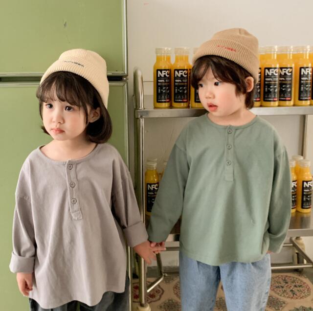 2024★春秋新作★韓国風子供服★Tシャツ★4色80-130CM