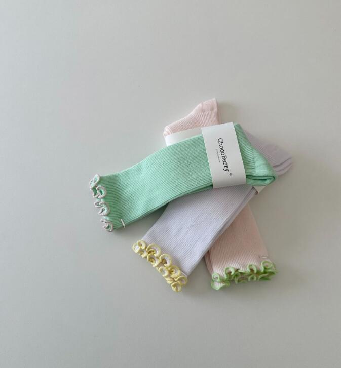 2024★春秋新作★ソックス★レディース靴下★3色