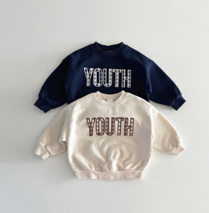 2024★春秋新作★韓国風子供服★トレーナー★2色80-130CM