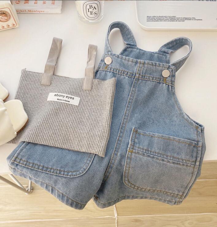 2024★春夏新作★韓国風子供服★Tシャツ★サロペット★80-140CM