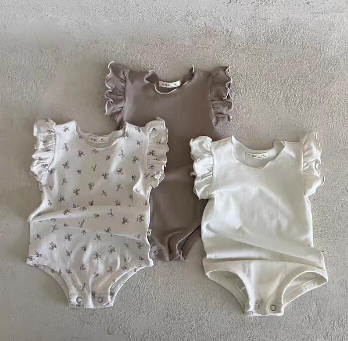 2024新品★ベビー服★ロンパース★66-90cm★3色