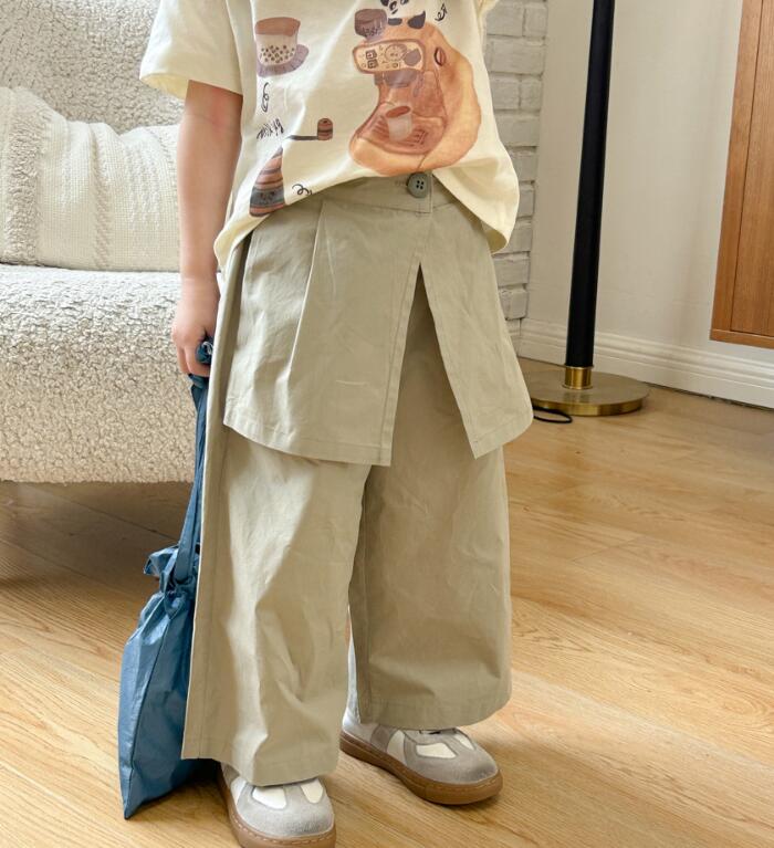 2024新品★子供服　ズボン★90-140cm★2色