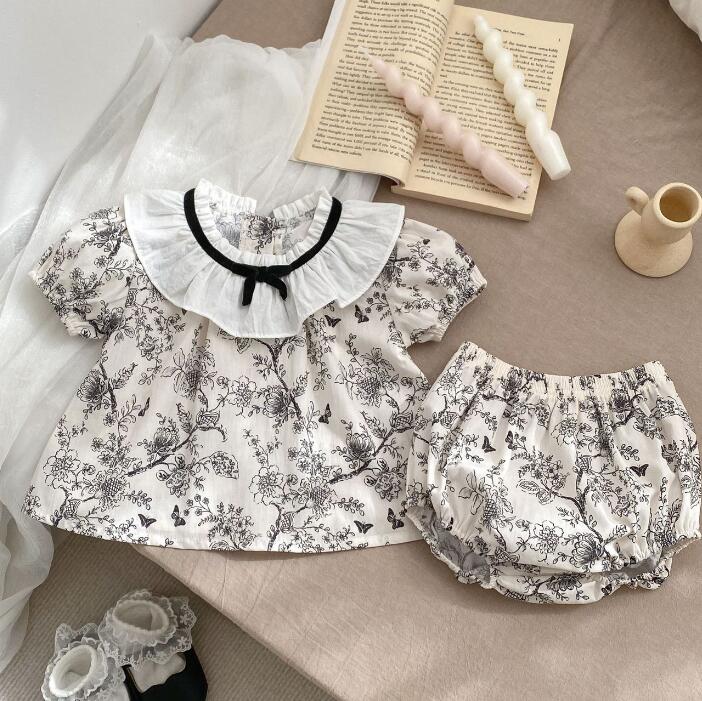 「2024」子供服★トップス+パンツ★セットアップ★半袖★可愛い★66-100CM