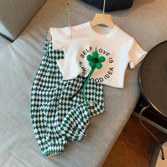 子供服★トップス+ズボン★セットアップ★キッズ女の子★90-150CM