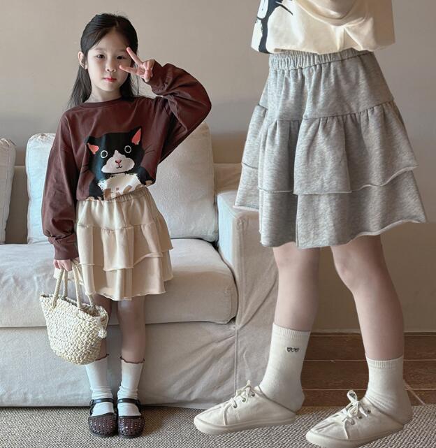 2024夏新品★子供服　スカート★90-150cm★2色