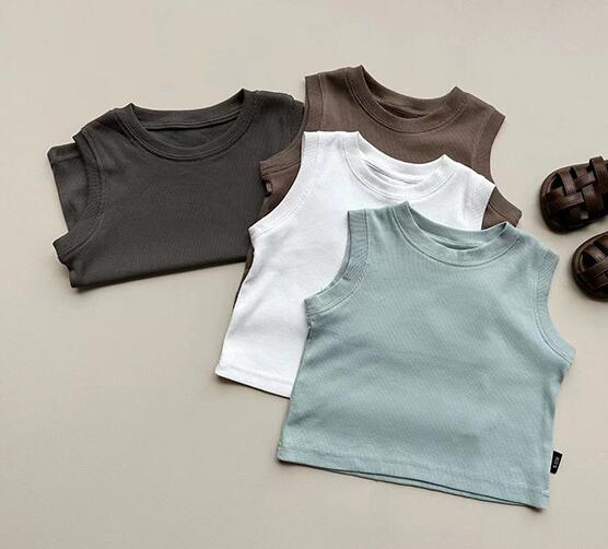 2024新品★子供服&ベビー服　ベスト★66-120cm★4色