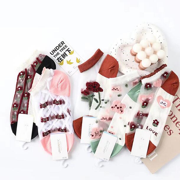 靴下★レディース★ソックス★大人用★女性用靴下★薄手★可愛い★多色