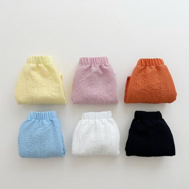 「2024」子供服★ズボン★ボトムス★無地★韓国風子供服★男女兼用★6色★80-130CM