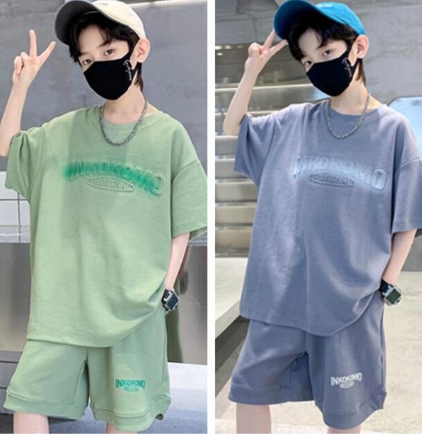 子供服★トップス+パンツ★セットアップ★キッズ男の子★3色★110-160CM