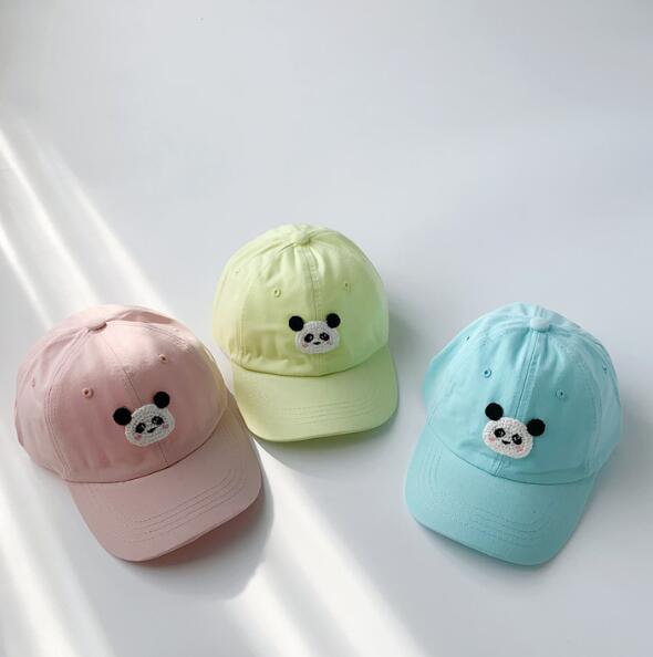 子供用★帽子★キャップ★キッズ★男女兼用★野球帽★韓国風★パンダ★8色
