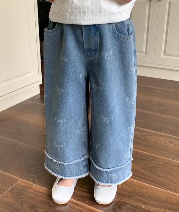 2024新品★子供服　デニムズボン★90-150cm★