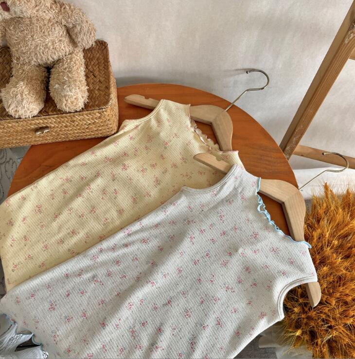 2024★春夏新作★韓国風子供服★ワンピース★2色80-140CM