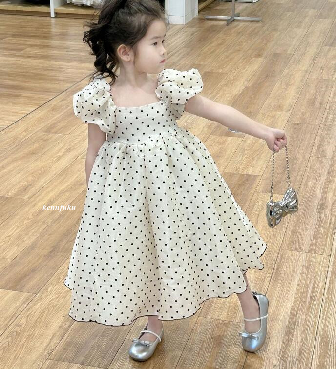 2024夏新品★子供服　ワンピース★90-140cm★