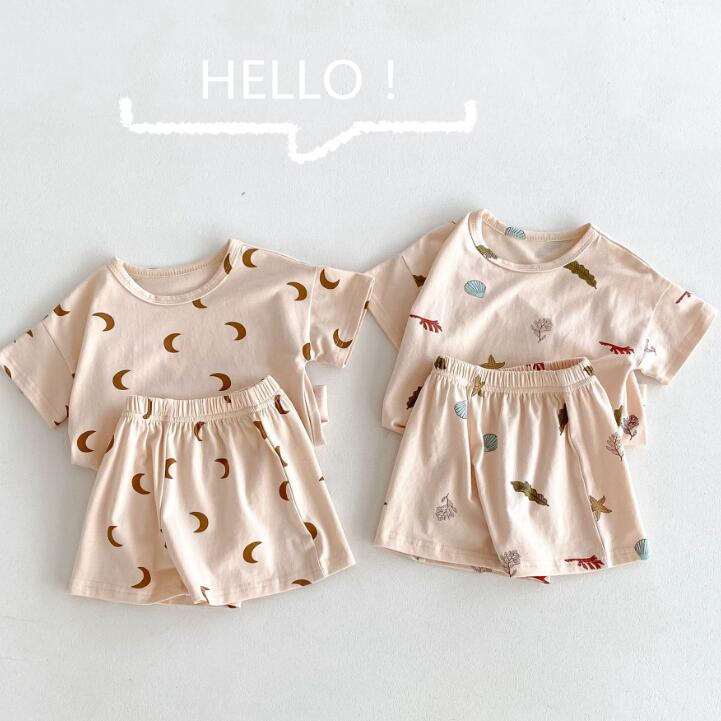 「2024」子供服★トップス+パンツ★セットアップ★ベビー★可愛い★2色★66-100CM