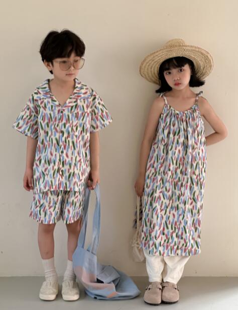 2024夏新品★子供服　上下セット&ワンピース★90-150cm★