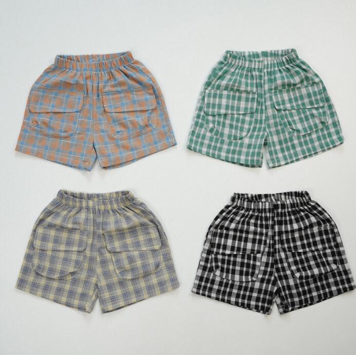 「2024」子供服★ショートパンツ★ボトムス★韓国風子供服★男女兼用★4色★80-130CM