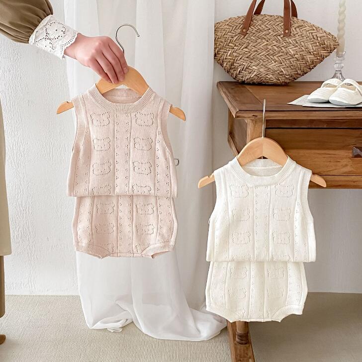 2024新型★ベビー服　セットアップ★66-100★2色