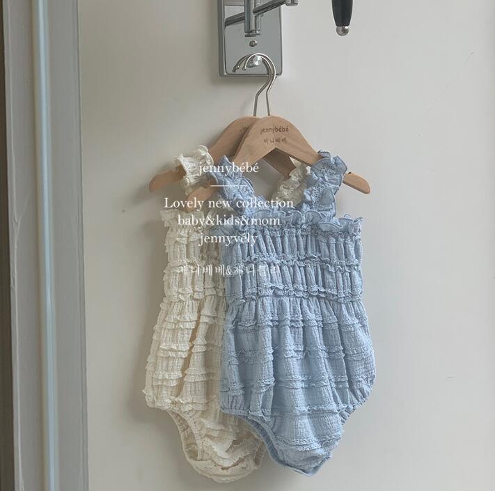 2024新品★ベビー服★ロンパース&ワンピース★66-90/90-130cm★2色