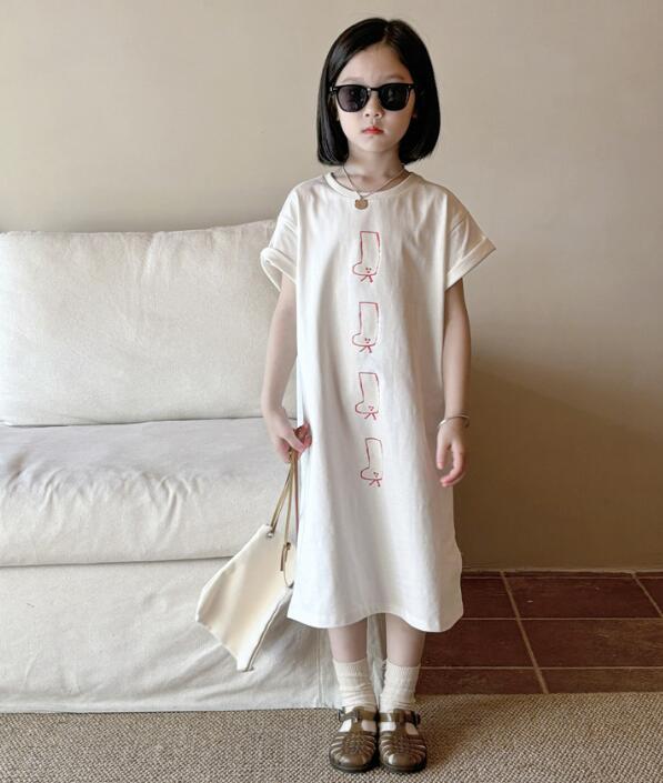 2024夏新品★子供服　ワンピース★90-150cm★