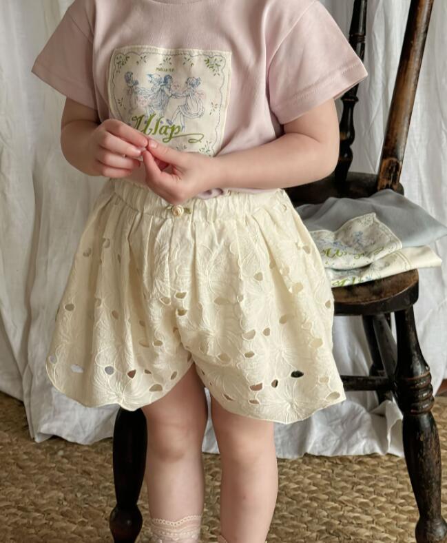 2024夏 otaly★子供服　ショートズボン　90-130cm★2色