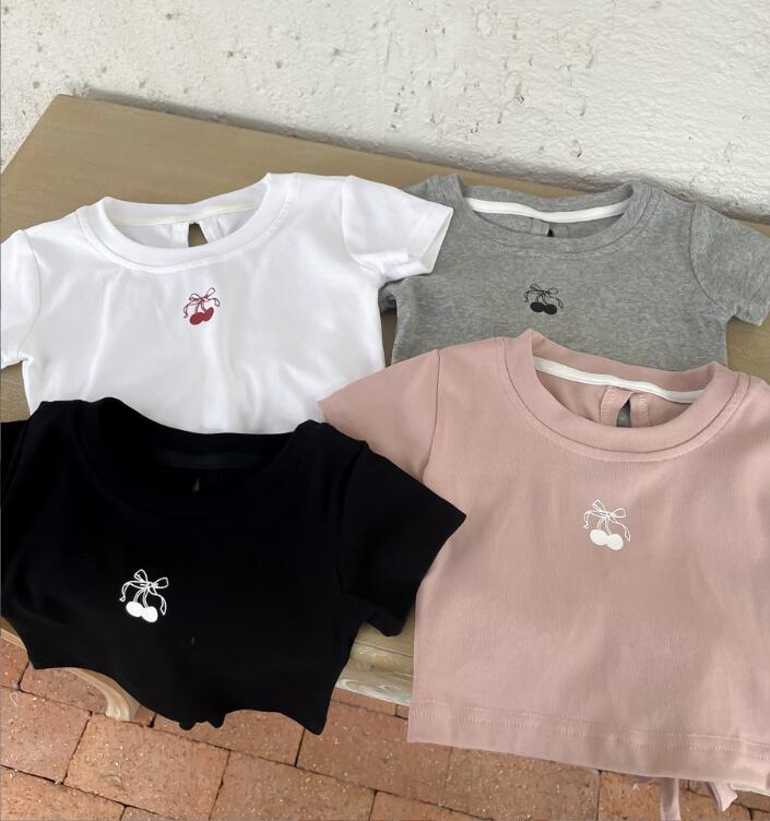 2024★夏新作★韓国風子供服★Tシャツ★4色90-150CM