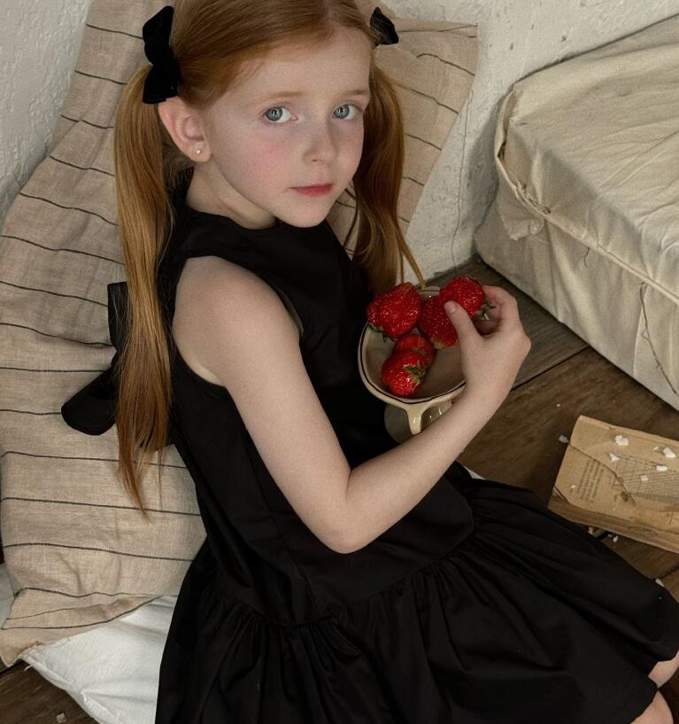 2024★夏新作★韓国風子供服★ワンピース★90-130CM