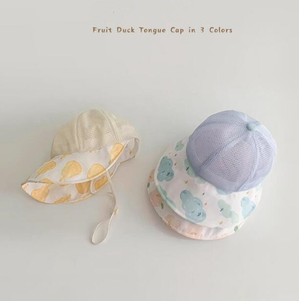 「2024」子供用★帽子★キャップ★キッズ★ハット★通気性★韓国風★可愛い★3色