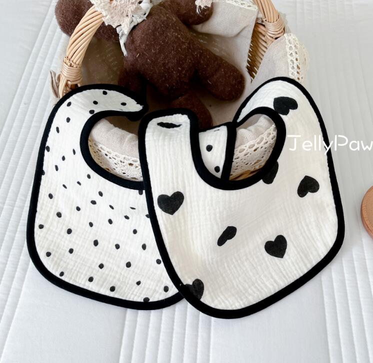 新登場★ベビー涎掛け★棉質　12種★食事用★