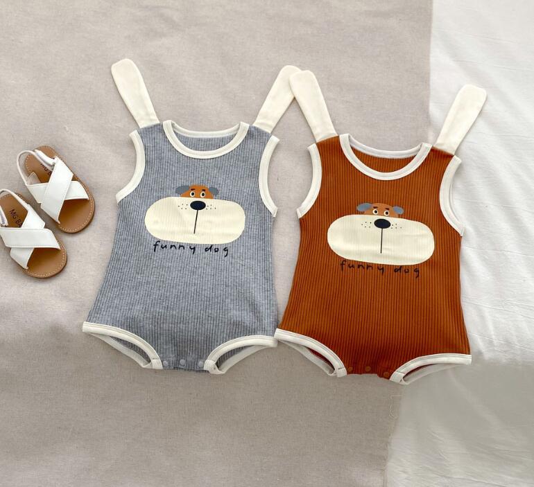 2024新品★ベビー服★ロンパース★66-90cm★2色